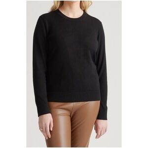 Quince Lightweight Cotton Cashmere Crew Sweater